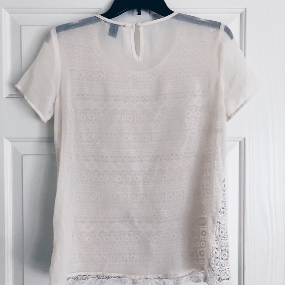 forever 21 sheer lace top - Picture 2 of 3